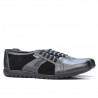 Pantofi sport barbati 748 gri petrol combinat
