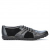 Pantofi sport barbati 748 gri petrol combinat