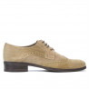Pantofi casual barbati 783 nisip velur