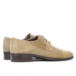 Pantofi casual barbati 783 nisip velur