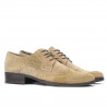 Pantofi casual barbati 783 nisip velur