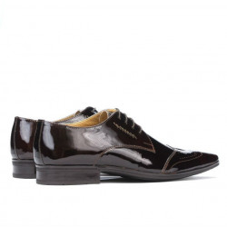 Pantofi eleganti barbati 792 lac bordo