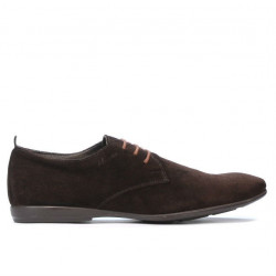 Pantofi casual barbati 794 cafe velur