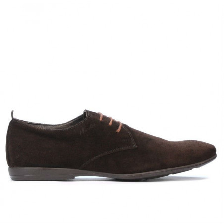 Pantofi casual barbati 794 cafe velur