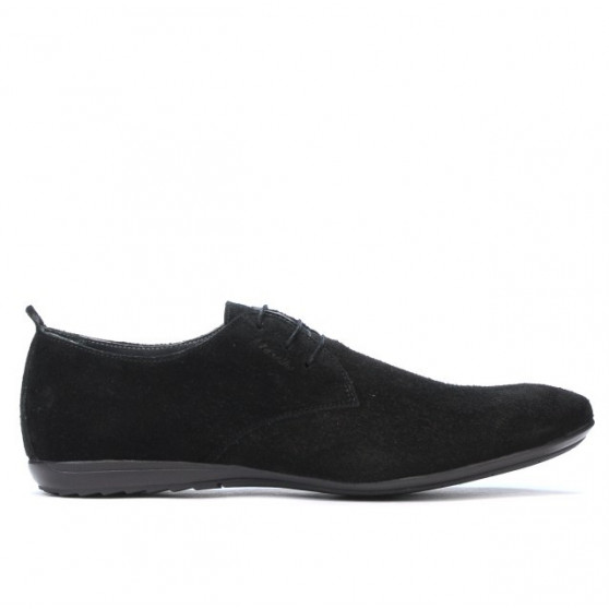 Pantofi casual barbati 794 negru velur Pantofi casual barbati 794 negru velur