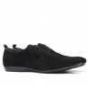 Pantofi casual barbati 794 negru velur 
