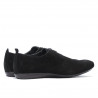 Pantofi casual barbati 794 negru velur 