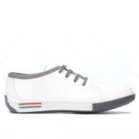 Pantofi sport adolescenti 309 alb