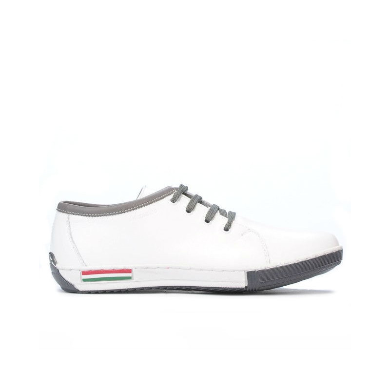 Pantofi sport adolescenti 309 alb