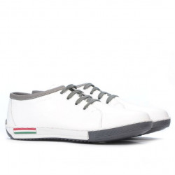 Pantofi sport adolescenti 309 alb