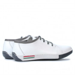 Pantofi sport adolescenti 309 alb