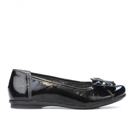 Pantofi copii 129 lac negru