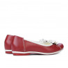 Pantofi copii 129 rosu+alb