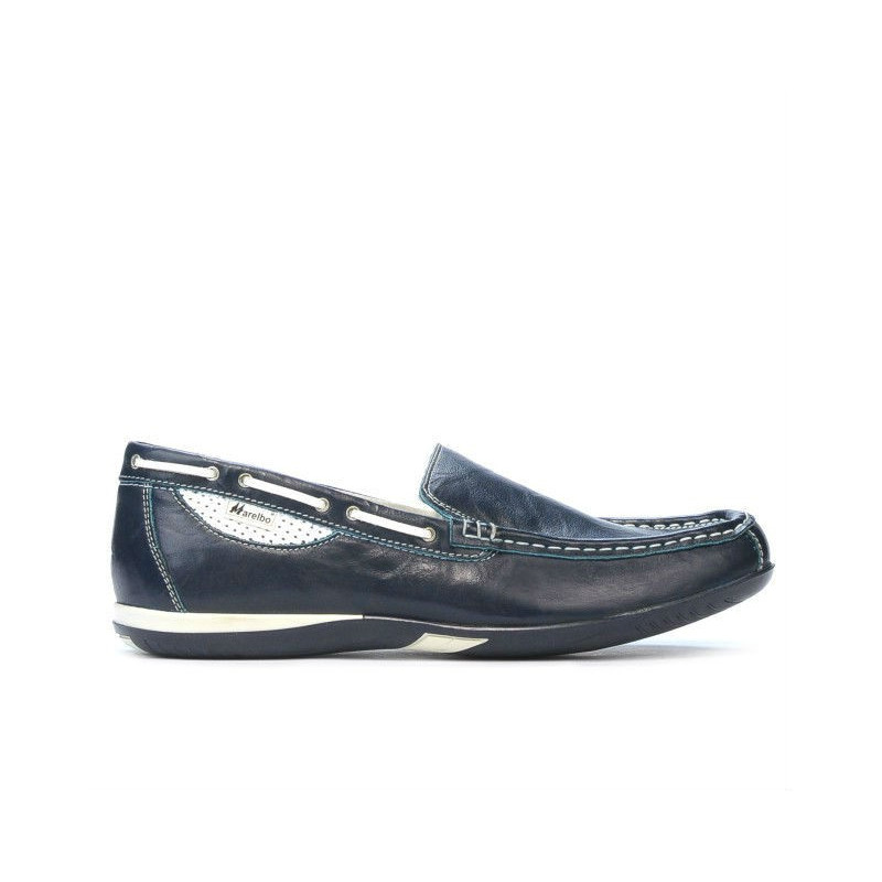 Férfi mokaszinek 719 crep indigó+fehér