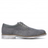 Pantofi casual barbati 739 antracit velur