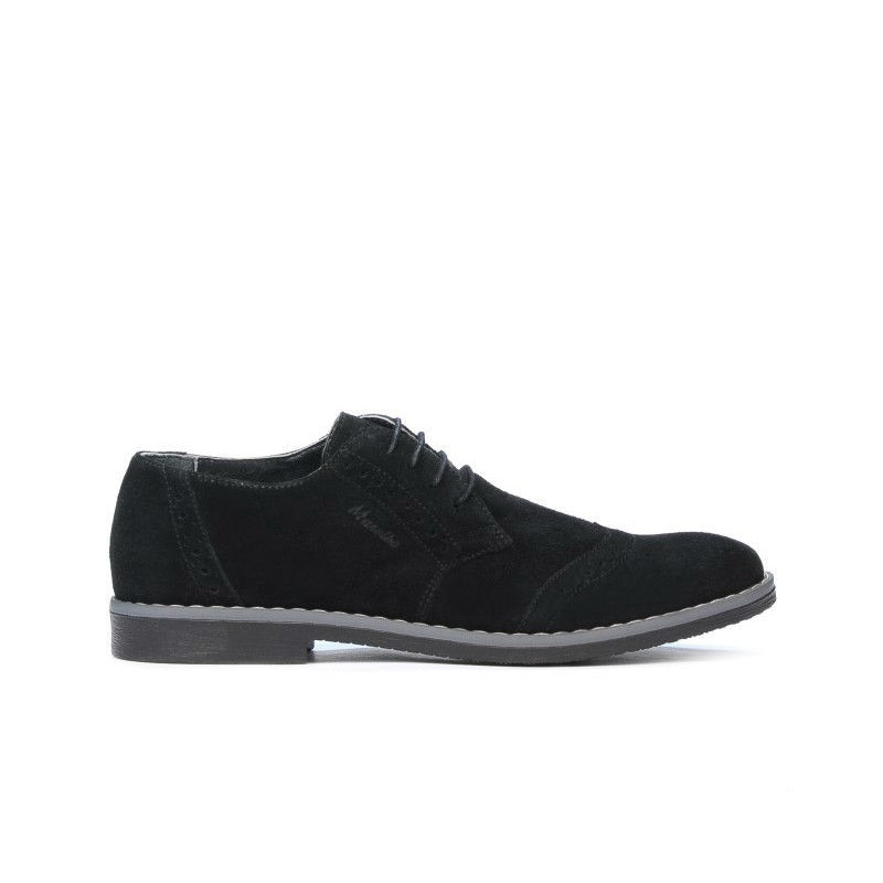Pantofi casual / eleganti barbati 746 negru velur 