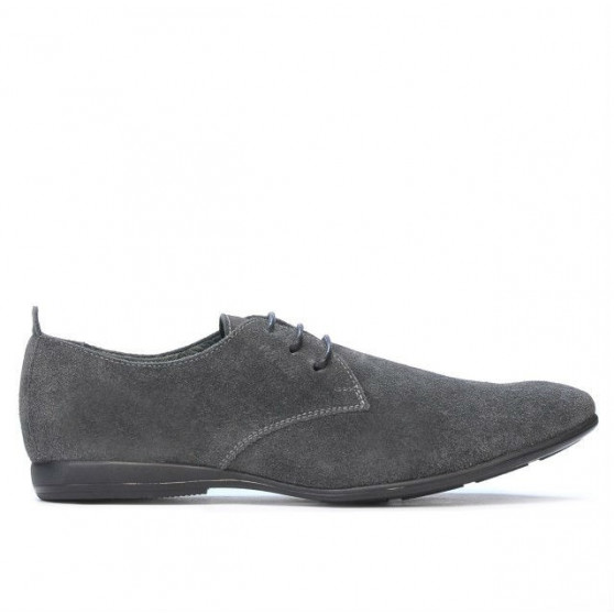 Pantofi casual barbati 794 antracit velur Pantofi casual barbati 794 antracit velur