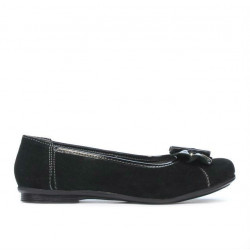 Pantofi copii 129 negru velur