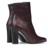 Ghete dama 1157-1 bordo