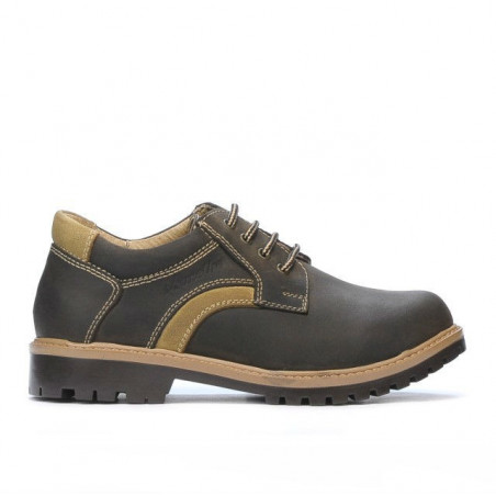 Pantofi copii 109 tuxon cafe