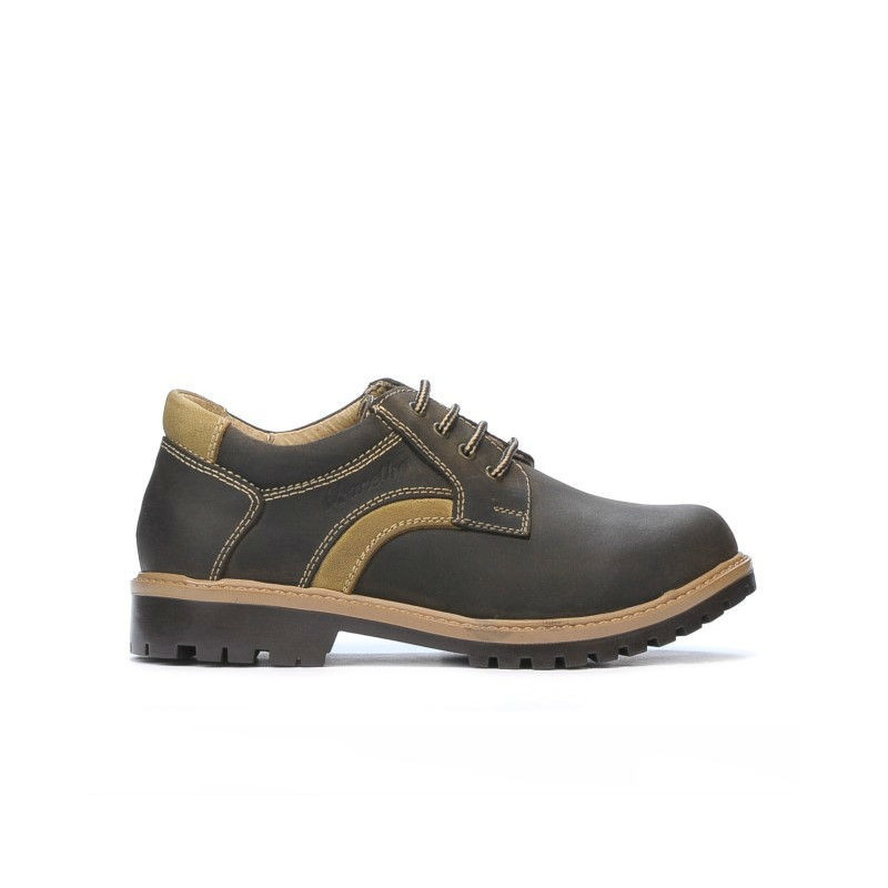 Pantofi copii 109 tuxon cafe