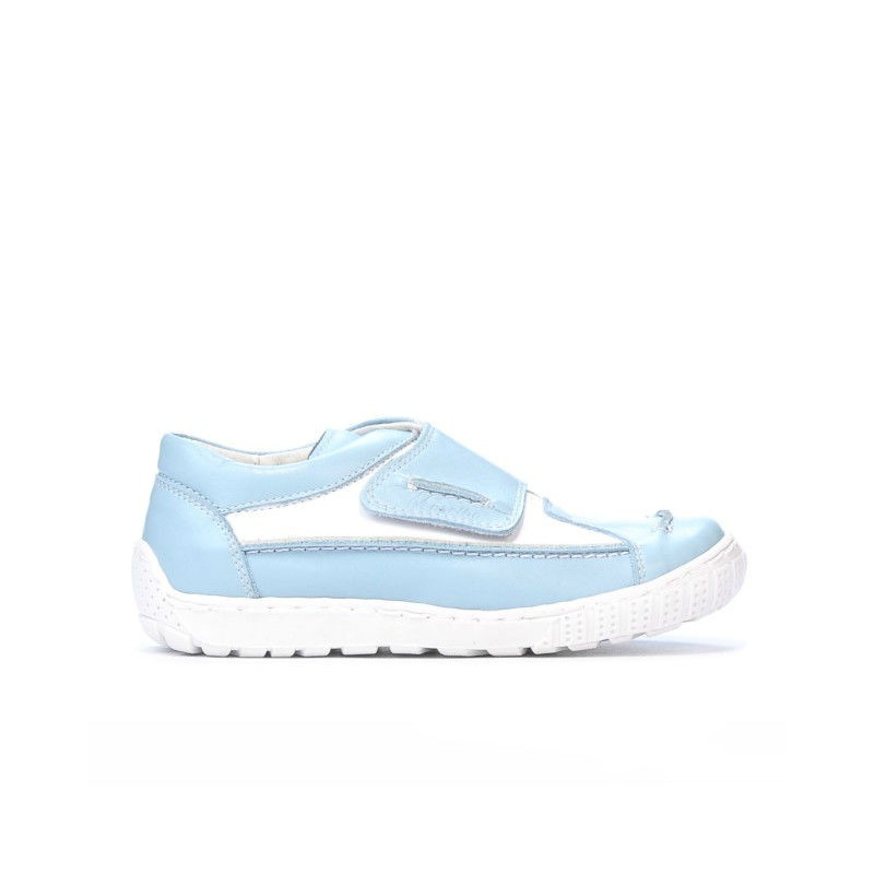 Pantofi copii 107 bleu+alb