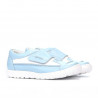 Pantofi copii 107 bleu+alb