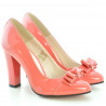 Pantofi eleganti dama 1226 lac rosu corai