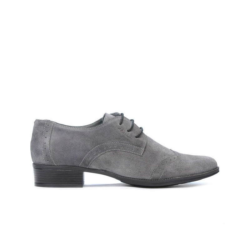 Pantofi casual dama 691 bufo gri