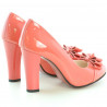 Pantofi eleganti dama 1226 lac rosu corai