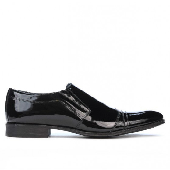Pantofi eleganti barbati 796 lac negru