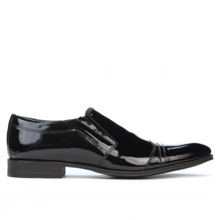Pantofi eleganti barbati 796 lac negru