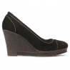 Pantofi casual dama 177 cafe velur