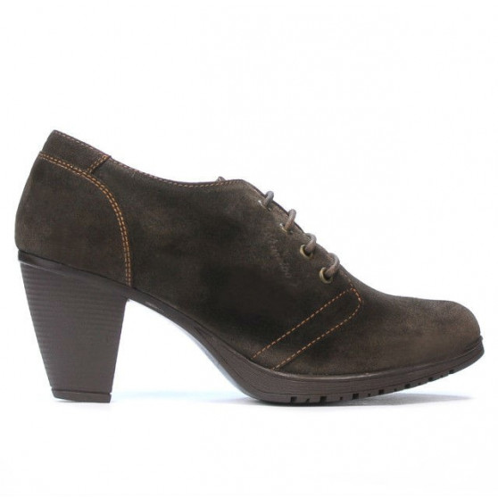 Pantofi casual dama 167 cafe velur Pantofi casual dama 167 cafe velur