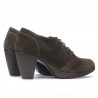 Pantofi casual dama 167 cafe velur
