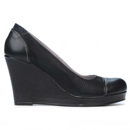 Pantofi casual dama 177 indigo combinat
