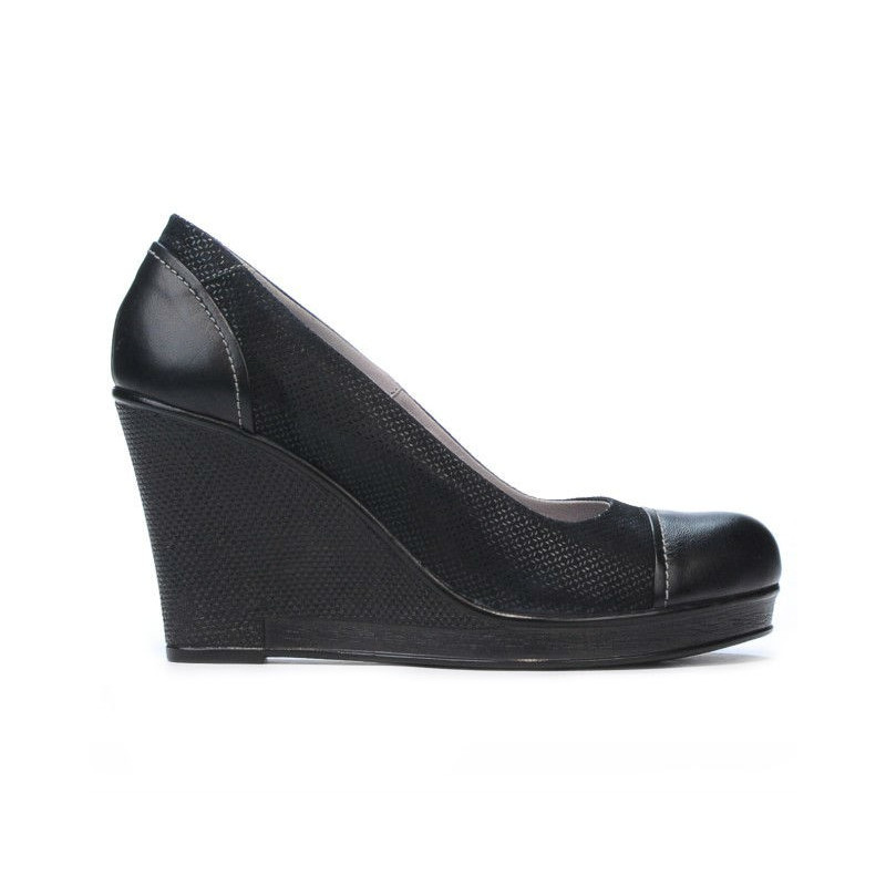 Pantofi casual dama 177 indigo combinat