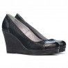 Pantofi casual dama 177 indigo combinat