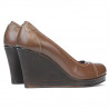 Pantofi casual dama 177 capucino