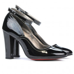 Pantofi eleganti dama 1228 lac negru