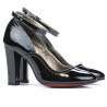 Pantofi eleganti dama 1228 lac negru