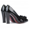 Pantofi eleganti dama 1226 lac negru