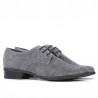 Pantofi dama 691 gri velur
