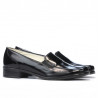 Pantofi casual dama 649 lac negru