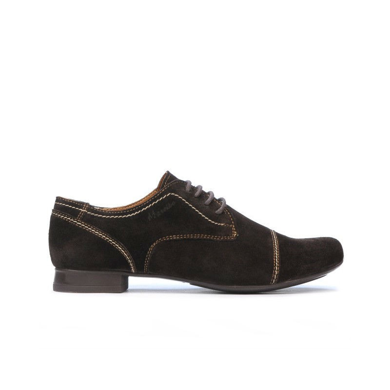 Pantofi casual dama 180 cafe velur