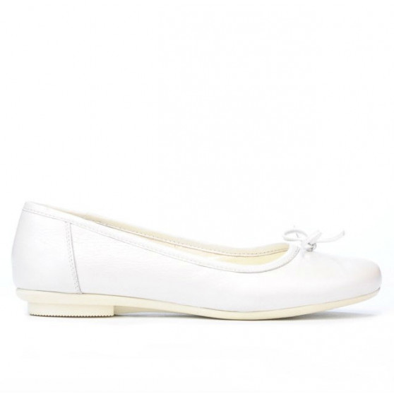 Balerini dama 184 alb sidef