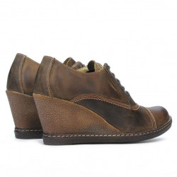 Pantofi casual dama 609 tuxon nisip