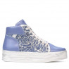 Ghete dama 3311 bleu combinat 