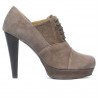 Pantofi eleganti dama 1091 nisip antilopa