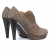 Pantofi eleganti dama 1091 nisip antilopa